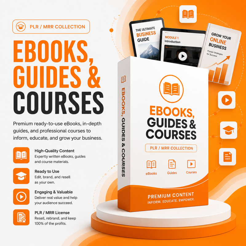 Ebooks, Guides & Courses