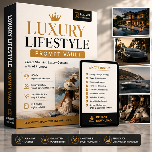 Luxury Lifestyle Prompt Vault