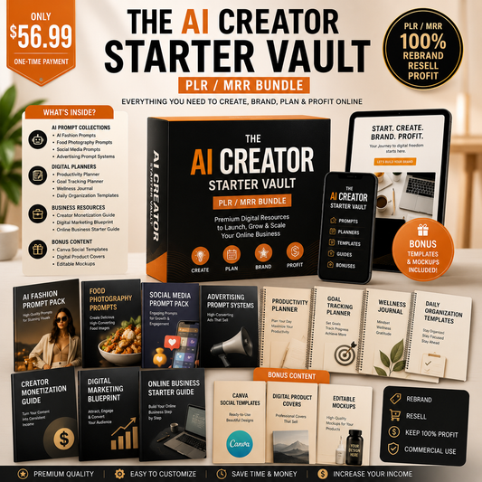 The AI Creator Starter Vault