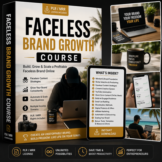 Faceless Brand Growth Course