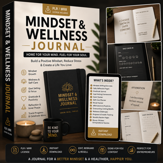 Mindset & Wellness Journal